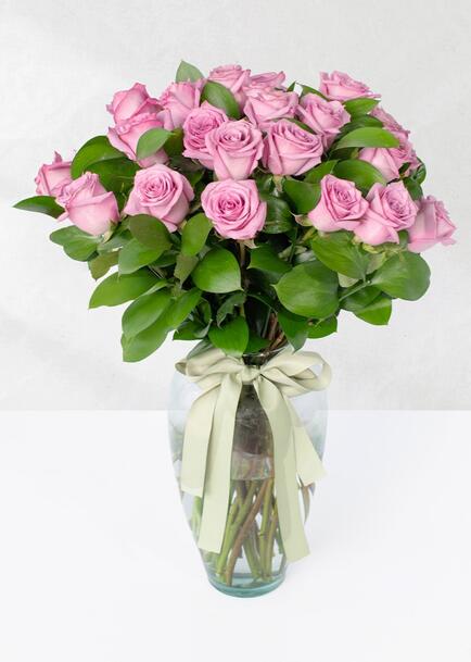 24 Rosas Premium lilas